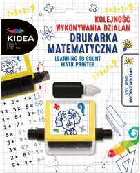 Stampila pentru invatare matematica Kidea Plastic ordinea operatiilor 120x150mm KWDDMKA 