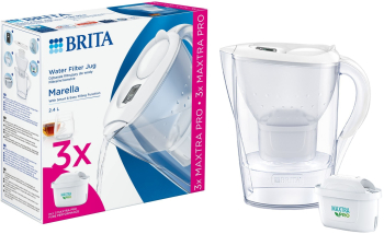 Starter pack BRITA Marella 2 4 L + 3 filtre Maxtra PRO white 
