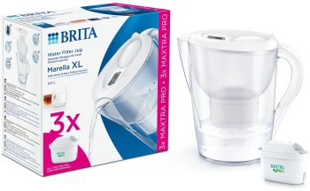 Starter pack BRITA Marella XL 3 5 L white + 3 filtre Maxtra PRO 