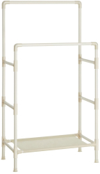 Suport pentru haine Artool cu raft incaltaminte crem max 70 kg 83x45x157 cm 