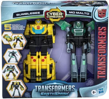 TRANSFORMERS EARTHSPARK SET 2 FIGURINE BUMBLEBEE SI MO MALTO 