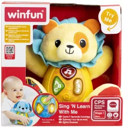 WINFUN CANTA SI INVATA CU LEUL CAESAR 