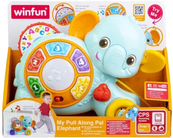 WINFUN JUCARIE DE TRAS ELEFANT CU SUNETE SI LUMINI