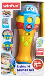 WINFUN MICROFON CU SUNETE SI LUMINI 