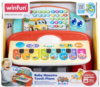 WINFUN PIAN CU SUNETE SI LUMINI CU 8 TASTE 