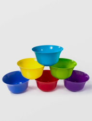 Castron pentru mixer din plastic Sterk 23x11 cm diverse culori 