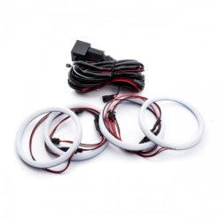 Kit Angel Eyes LED COTTON universal cu inele complete 4x100mm 