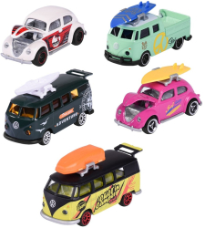 Set Majorette Volkswagen The Originals cu 5 masinute din metal 