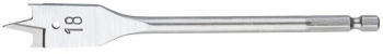 Burghiu lemn plat 18 x 152 mm GRAPHITE 