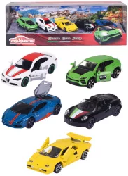 MAJORETTE SET 5 MASINI DIN METAL DREAMS ITALY 
