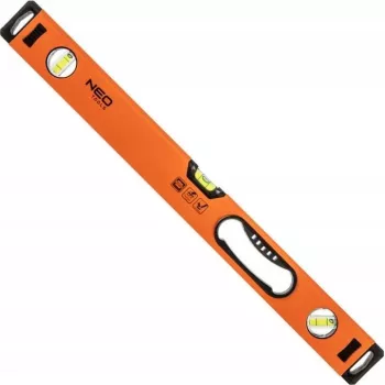 Nivela boloboc aluminiu cu maner 3 bule orizontal vertical 45 grade 80 cm NEO 