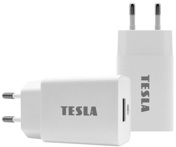 Tesla Power Charger QC50 Adaptor de alimentare 12 W culoare alba 