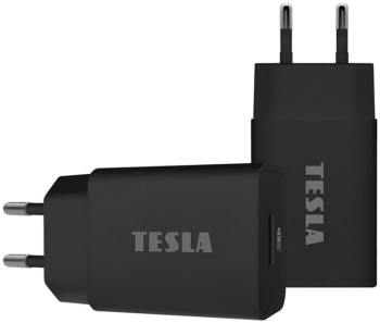 Tesla Power Charger QC50 Adaptor de alimentare 12 W culoare neagra 