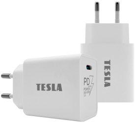 Tesla Power Charger T100 incarcator rapid 20 W PD 3.0/PPS culoare alba 