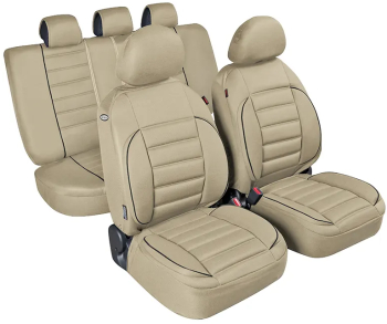 Huse scaun De-Luxe Sport Edition-Bej 