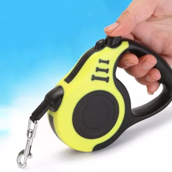 Lesa Retractabila Automata 3m lungime pentru caini de pana la 8kg 
