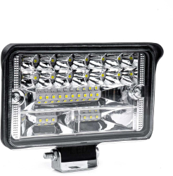 Proiector LED pentru Off-Road ATV SSV putere 108W culoare 6500K tensiune 9-36V dimensiuni 150 x 95 x 60 mm 