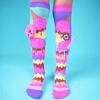 Sosete lungi colorate Madmia pentru fete Milkshake 6-99 ani 