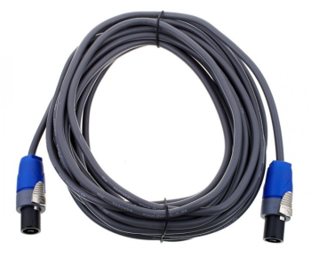 Cablu audio boxe cu mufe speakon Neutrik 2 x 2 5mm grosime 40 metri lungime 