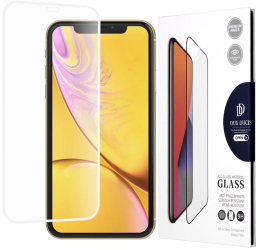 Folie pentru iPhone 11 / iPhone XR - Dux Ducis Tempered Glass - White 