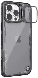 Husa pentru iPhone 16 Pro Max - Nillkin Iceblade Prop with Camera Cutout - Black 