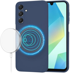 Husa pentru Samsung Galaxy A16 4G / A16 5G - Techsuit SoftFlex MagSafe - Navy Blue 