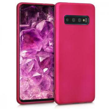 Husa pentru Samsung Galaxy S10 Silicon Roz 47452.65 