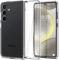 Husa pentru Samsung Galaxy S24 FE - Spigen Ultra Hybrid - Clear 