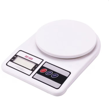 Cantar de bucatarie LCD 10KG Alb 