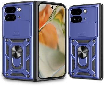 Husa pentru Google Pixel 9 Pro Fold - Techsuit CamShield Series - Blue 