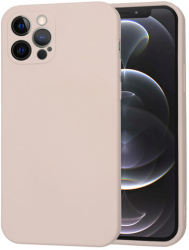Husa Silicon pentru Apple iPhone 12 Pro Marmalis SoftFlex Pink Sand 