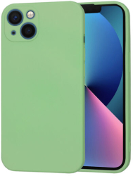 Husa Silicon pentru Apple iPhone 13 Marmalis SoftFlex Mint Green 