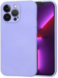 Husa Silicon pentru Apple iPhone 13 Pro Marmalis SoftFlex Light Purple 
