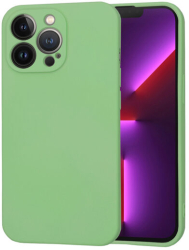 Husa Silicon pentru Apple iPhone 13 Pro Marmalis SoftFlex Mint Green 