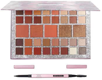 Set Paleta cu 29 de farduri de pleoape 49.5 g + Creion de sprancene 0.10 g Revolution XX Revolution