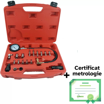 Tester compresie motoare diesel 70bar SelTech cu metrologie 