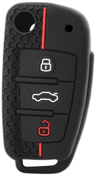 Husa pentru cheie briceag Audi A1 A3 A6 C5 C6 Q3 Q2 Q7 TT TTS R8 S3 S6 RS3 RS6 A4 