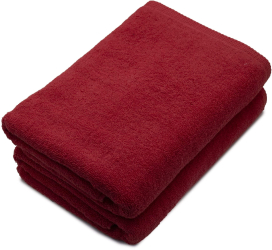 Set 2 Prosoape De Corp Bumbac 100 600Gsm Somnart 70X140Cm Rosu 