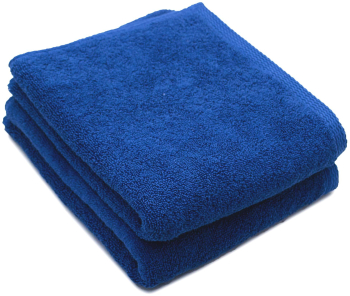 Set 2 Prosoape De Fata Bumbac 100 600Gsm Somnart 50X90Cm Albastru 