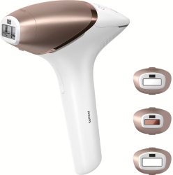 Epilator IPL PHILIPS Lumea Series 9900 BRI973/00 450.000 de impulsuri senzor SmartSkin 3 accesorii Roz