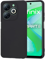 Husa pentru Infinix Smart 8 - Techsuit SoftFlex - Black 