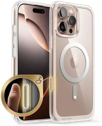 Husa pentru iPhone 16 Pro Max - Supcase Unicorn Beetle Slim Clear MagSafe - Clear 