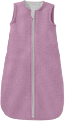Sac de dormit pentru copii din lana merino captusit cu bumbac 0-9 luni Kidizi old rosa 