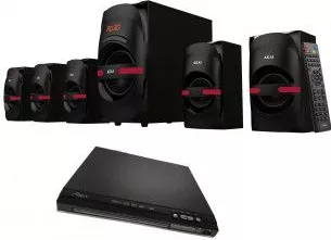 Sistem audio profesional Akai cu telecomanda afisaj digital si DVD Alien cu USB 