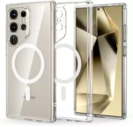 Husa pentru Samsung Galaxy S24 Ultra - ESR Classic Hybrid HaloLock - Clear