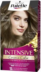 Vopsea de par permanenta Schwarzkopf Palette Intensive 6.1 blond cenusiu inchis 4 buc 