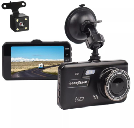 Camera de bord inregistrare fata/spate Super HD 1296P Display 4 inch Touch Screen Night Vision Loop Recording Goodyear GY906668