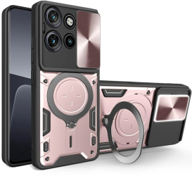 Husa pentru Motorola Edge 50 Neo / Motorola ThinkPhone 25 - Techsuit CamGuard Pro - Rose Gold 