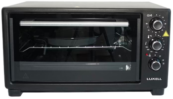 Cuptor electric Luxell JHT-46 negru termostat capacitate 46 litri 