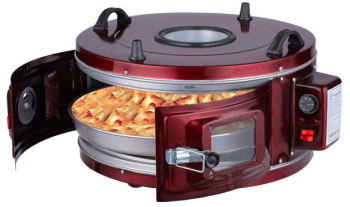 Cuptor electric rotund mega 1300w cu termostat reglabil 45lt